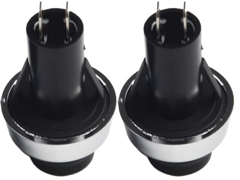 FUBESK 2er-Pack Lichtschalter-Ersatzteile 70189 für We*ber Su*m*mit Serie Grills Zünder Druckknopfschalter