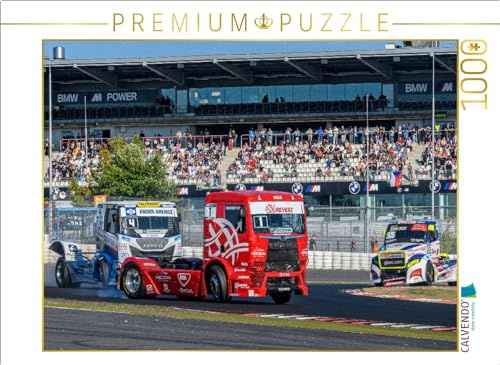CALVENDO Puzzle Der Favorit setzt Sich durch und gewinnt | 1000 Teile Lege-Größe 64 x 48 cm Foto-Puzzle für glückliche Stunden