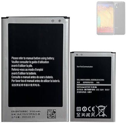 HIGHAKKU EB-BN750BBC EB-BN750BBE Batteria di ricambio compatibile con Galaxy Note 3 Neo SM-N7505, Galaxy Note 3 Mini