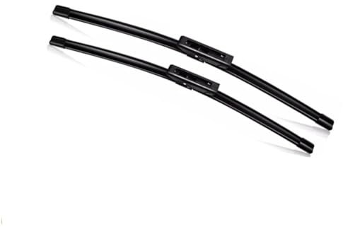 KNBEAZCDE Escobillas limpiaparabrisas para R&enault Megane 2 2006-2008 24 Pulgadas + 18 Pulgadas Escobillas limpiaparabrisas Delanteras Limpiaparabrisas