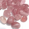 LXHZSY Kieselsteine Rosa Quarz Kristall Stein Kies Perlen Rock Chip Perlen Stein Dekoration