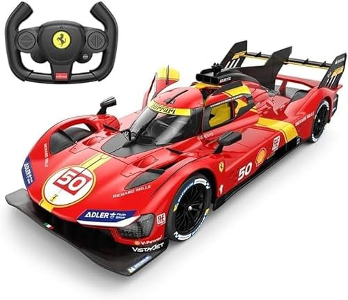 RASTAR RC Cars 1/14 Ferrari 499P Le Mans Hypercar Remote Control Sports Car Ferrari RC Drift Cars for Adults Ferrari Toy Car for Kids, 2.4G