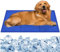CIOXSOIO Kühlmatte für Hunde 90 x 50cm, Selbstkühlend Kühldecke Hund, Sicher Nicht-Giftiges Gel, Kühlkissen Hundematte für Hunde und Katzen, Hund Kühlmatte für Sommer Zuhause Unterwegs Auto
