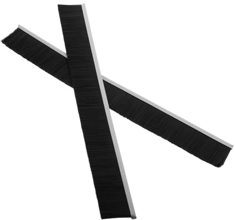 BESPORTBLE 2pcs Mailbox Lid Cover Brush Attachment Nylon Bristle Brush Seal Strip for Dust and Moisture Prevention Office Use and Cleaning