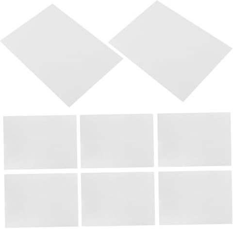 MAGICLULU 10stücke Fensterfolie Acrylplatte Durchsichtig Zum Basteln Kunststoffplatten Acrylrohlinge Acrylplatte Zum Basteln Plakatkarton