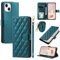 Funda con Cuerda para Huawei P20 Lite/Nova 3E, Ajustable Cordon Collar Colgante Antigolpes Case,Funda Protectora De Cuero De PU De Primera Calidad [Bolsa De Billetera] [Cierre Magnético] Verde
