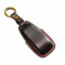 Snowchecking Coque de clé en cuir pour Mercedes Benz Classe C avec accessoires porte-clés (Noir)