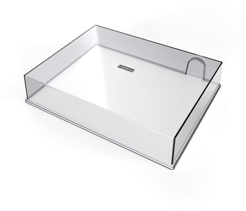 Reloop Abdeckhaube RP-7 - Cubierta protectora con ajuste preciso, Fabricada en plástico resistente y dimensionalmente estable, Protege el tocadiscos de manera fiable contra el polvo, los arañazos y el