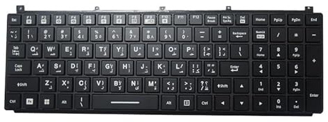 LZZSEOZ Backlit AR Keyboard For Getac X600 G1 / Pro Server