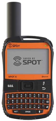 Spot X with Bluetooth 2-Way Satellite Messenger | SOS Protection | Handheld Portable 2-Way GPS Messenger for Hiking, Camping, Cars| Globalstar Satellite Network Coverage | Subscription Applicable