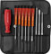PB Swiss Tools SCHLITZ/PHILLIPS/TORX/SECHSKANT Computer Schraubendreher-Set Elektriker PB 8220, 11-tlg. 100% Swiss Made, Unbegrenzte Garantie