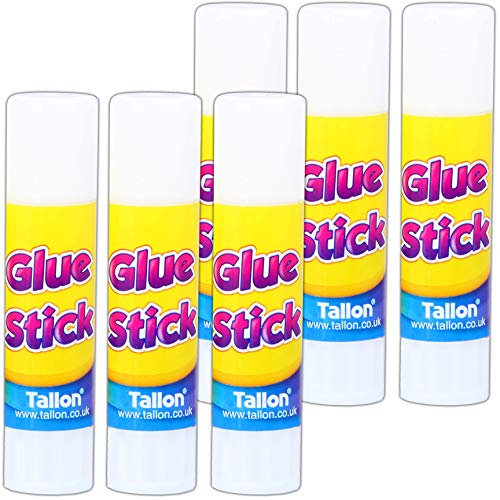 24x Non Toxic Glue Sticks Safe for Kids 8g Art & Craft No Mess Twist Up Adhesive Paper Card Fabric
