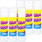 24x Non Toxic Glue Sticks Safe for Kids 8g Art & Craft No Mess Twist Up Adhesive Paper Card Fabric
