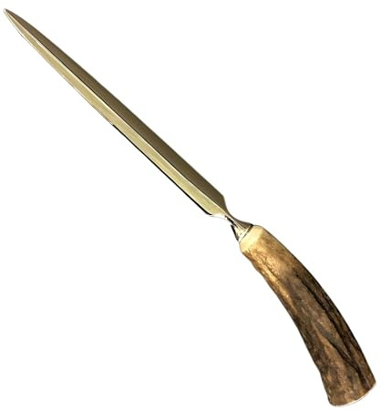 Hi Life Living Nature Briefffner mit echtem hirschgeweih, Jagd, Umschlag, bro 172803