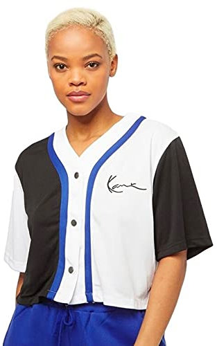 Karl Kani Small Signature Block Baseball Shirt weiß (M)