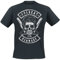 Volbeat Denmark Skull Männer T-Shirt schwarz L 100% Baumwolle Band-Merch, Bands, Nachhaltigkeit