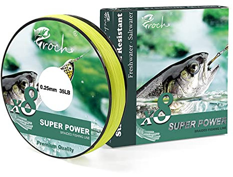 Geflochtene Angelschnur 8Fach 300M/500M/1000M Stark PE Dynamix Schnur Farbecht 0.1-0.3mm 14-45LB