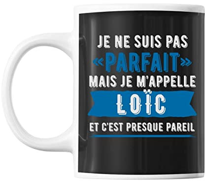 Mug prénom Loïc homme parfait