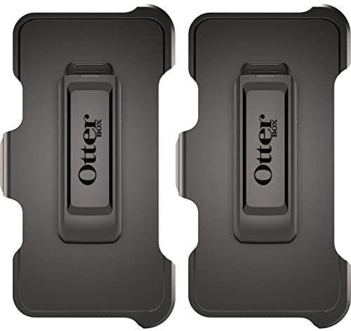 OtterBox Holster Belt Clip Replacement for OtterBox Defender Series Case iPhone SE (2020), iPhone 8, iPhone 7, iPhone 6s, iPhone 6 (NOT Plus) Non-Retail Packaging - 2 Pack