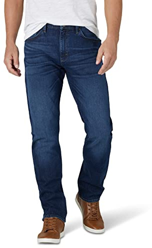 Wrangler Authentics Pantalones Vaqueros Elásticos de Corte Atlético - Jeans Hombre