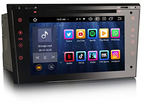 Erisin Android 12 8-Kern Autoradio Mit GPS Navi für Opel Antara Astra Corsa C/D Meriva Signum Vivaro Zafira Combo 7 IPS Touchscreen Unterstützt DAB+ CarPlay Android Auto DSP WiFi Bluetooth 4GB+64GB