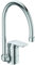 Ideal Standard - Ceraflex, Miscelatore monocomando a bocca alta tubolare con maniglia orizzontale, Cromato