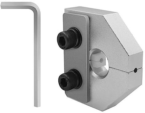 Durratou 3D-Druckerzubehör Teile 1,75 mm Filament Schweißer Connector Joiner Werkzeug Filament Spleißer für alle Arten PLA/ABS/, Silber