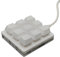 Joselin Clavier Mécanique 9 Touches Blanc USB Contrôle Multimédia Raccourci Personnalisé OSU Plastique Blanc