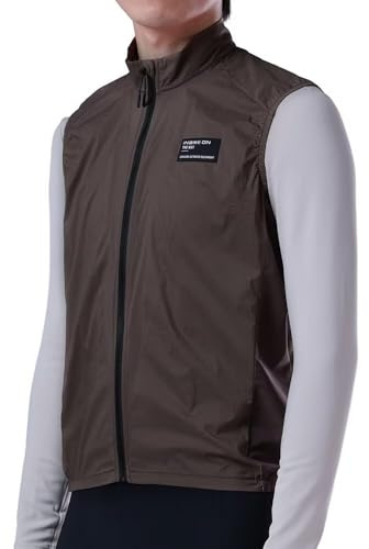 INBIKE Unisex Cycling Vest Windproof Sleeveless Bicycle Jacket, Lightweight Breathable Vest with 2 Pockets