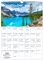 Reisezauber Kanada Planer DIN A3 Kalender für 2025 Canada Ottawa Reise Urlaub - Set Inhalt: 1x Kalender, 1x Weihnachtskarte (insgesamt 2 Teile)