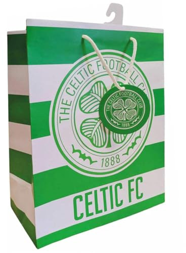 Celtic FC GIFT BAG FOOTBALL THEME MEDIUM SIZE BIRTHDAY GIFT BAG
