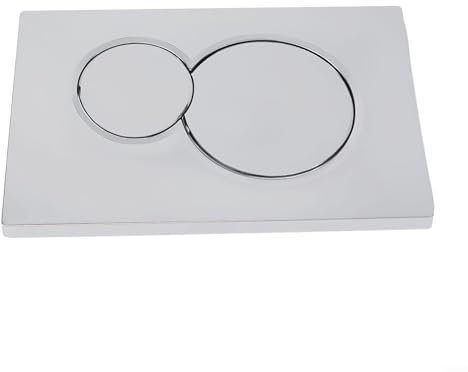 Doppelbetätigungsplatte für GEBERIT Sigma01 Chrom Dual Flush Plate Betätigungsplatte Druckplatte WC-Spülkasten Ersatzteile für Spülkasten 115.770.21.5 (Chrom 115.770.21.5)