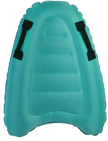 ZwaitL Aufblasbares Surfbrett Outdoor Tragbares Aufblasbares Bodyboard mit Griffen Schwimmendes Surfbrett Wassersport