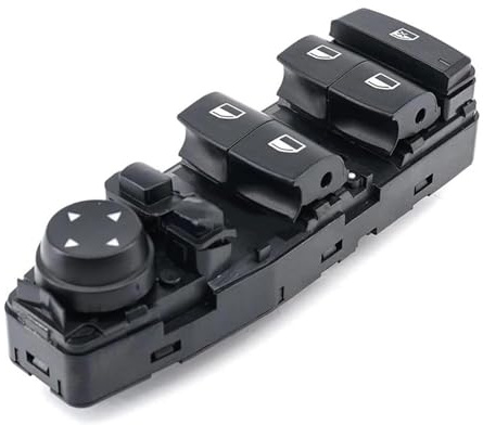 Interruptor Mando Elevalunas Para B&MW Serie 5 6 F06 F07 F10 F11 X3 F25 Interruptor Elevalunas Eléctrico Botón Sin Plegado 61319241955 61319179913