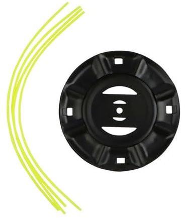 Cabezal de desbrozadora de 4 líneas, cabezal de repuesto para desbrozadora eléctrica, cabezal de repuesto para desbrozadora eléctrica