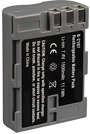 Amsahr BT-FJNP150-1CT Numérique Remplacement Caméra/Caméscope Batterie pour Fujifilm Np-150/Finepix S5 Pro Digital Camera Gris