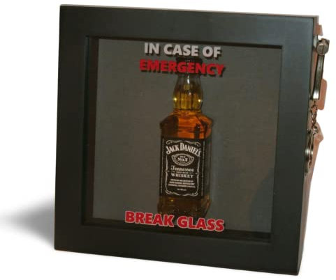Present Emergency Geburtstags-Geschenkbox, 3D-Rahmen, Andenken, für Lebensmittel, Schokolade, Süßigkeiten, Getränke, Gutschein, Schmuck im Notfall