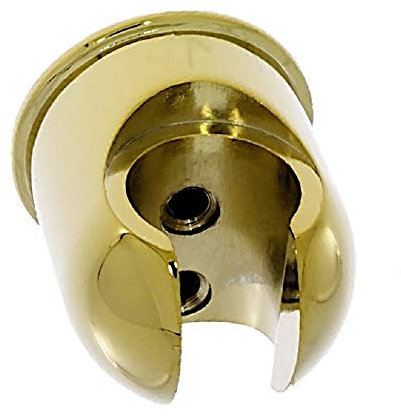 Brausehalter für Wandbefestigung| Duschkopfhalterung| Qualitäts- Messing| hochglänzende Goldoberfläche| mit Befestigungsmaterial