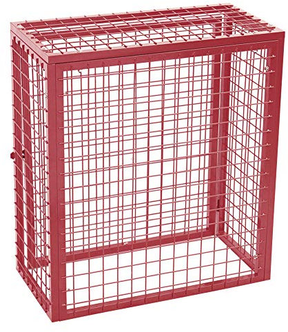 Gas Cylinder Cage Gas Bottle Collapsible Cylinder Bottle Storage Security DIY & Tools Size 100x50x140cm