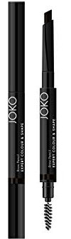 Joko - Expert Color & Shape Waterproof Augenbrauenstift - 04 Braun Schwarz