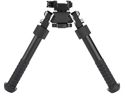 Taktik V8 Gewehr Zweibeine können um 360 Grad gekippt Werden,Bipods 6,5-9 Zoll Picatinny Schiene Klappstativ verstellbare Schienenklemme