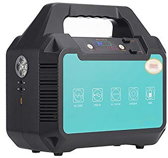 ZXCVBNAS 41.6AH Portable Generator Rechargeable Lithium Battery Pack Generator, 12V Car, USB Output Off-grid Power Supply for CPAP Backup Camping Emergency