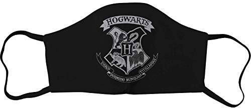 HARRY POTTER Unisex ACHAPOMMS047_A Mund-Nasen-Maske, Schwarz, 1 Stück (1er Pack)