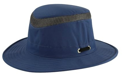 Tilley LTM5 Airflo Medium Brim Sun Hat, Midnight Navy, 7.75