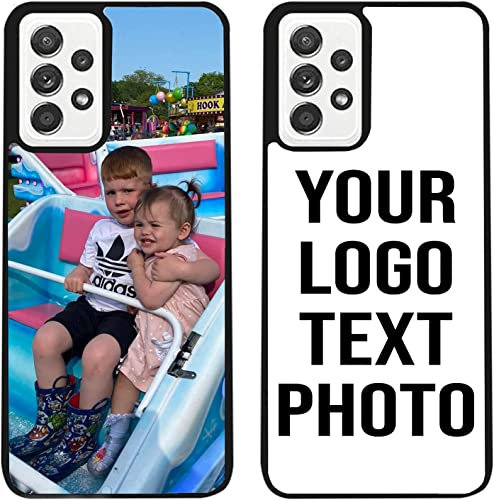 Mobile Stuff Personalised Phone Case For Samsung Galaxy A33 5G, Image/Picture/Photo Custom Design PC + Soft TPU Rubber 5G (Galaxy 5G)