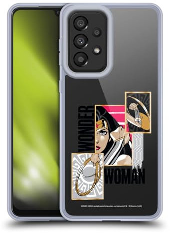 Head Case Designs Offizielle Wonder Woman DC Comics Waffen Grafik Kunstarten Soft Gel Handyhülle Hülle kompatibel mit Galaxy A33 5G (2022)