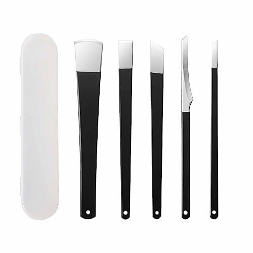 5 PCS Pedicure Shavers Set,Professional Foot File Dead Hard Skin Feet Heel Cuticle Callus Shaver Foot for Beauty Salon