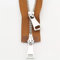 Zip 70/90 cm giacca cerniera in metallo doppio cursore cerniera bidirezionale abbigliamento fai da te indumento cerniera sostituzione forniture fatte a mano (colore: marrone, dimensioni: 70 cm)