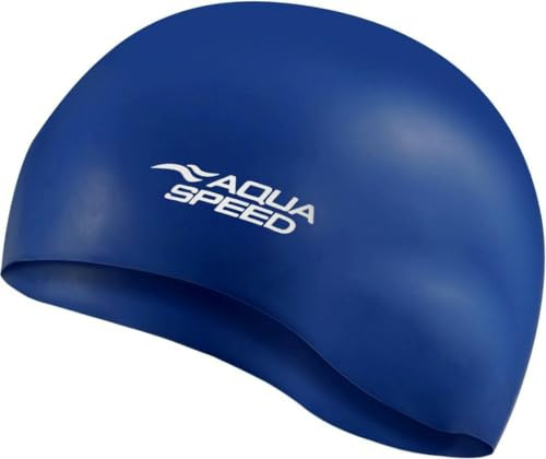 Aqua Speed Mono Silikon Badekappe - Super Stretch, Robust, Chlorresistent, Gute Passform, Einfach Aufzusetzen, Farbauswahl, Optimal für Schwimmtraining & Wasserübungen Farbe 10