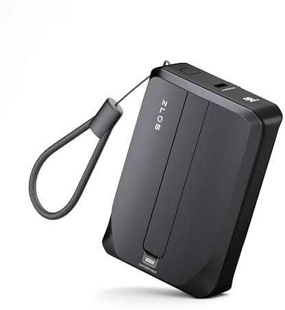 ZLOS Power Bank 10000mAh Battery Pack with Battery Pack Phone Charger Holiday Essentials Travel Essentials Power Bank Fast Charging Camping Accessories & Mens Gift Set Home Office Accessories